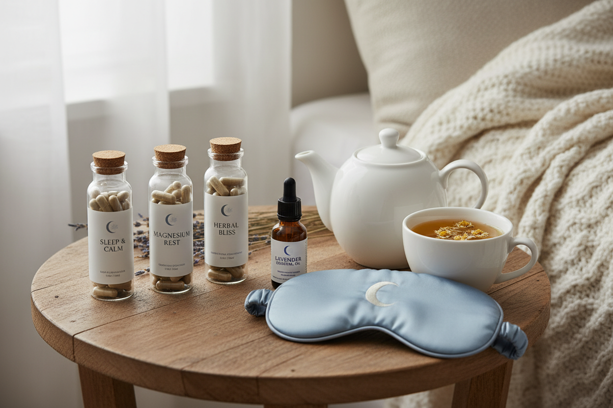 5 Essential Health Harvest Products for Stress Relief and Better Sleep