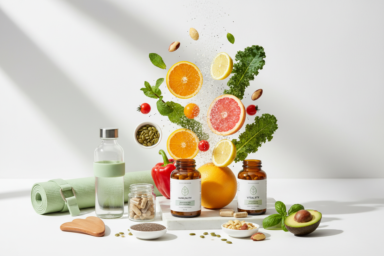 Boosting Immunity and Daily Vitality with Vitamin C, Minerals & Supplements, and Health Supplies
