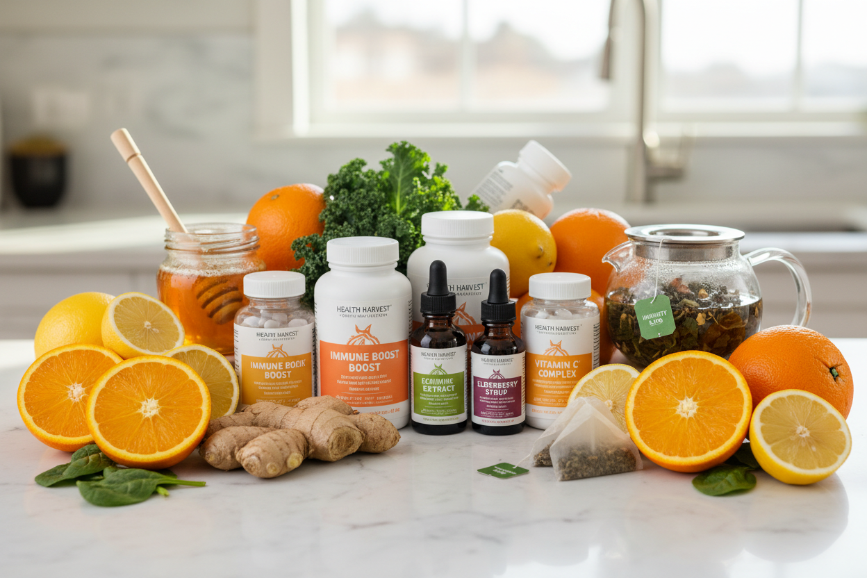 Health Harvest Products for Immune System Support