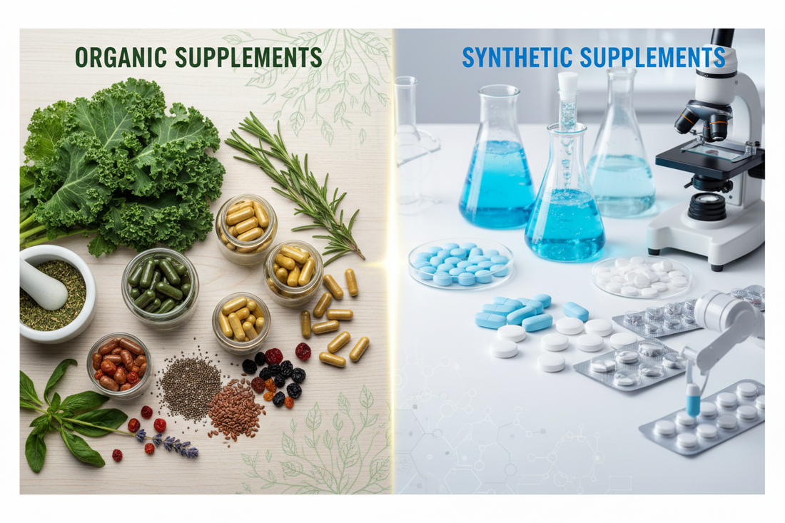 Organic Supplements vs Synthetic Supplements: What’s the Difference?