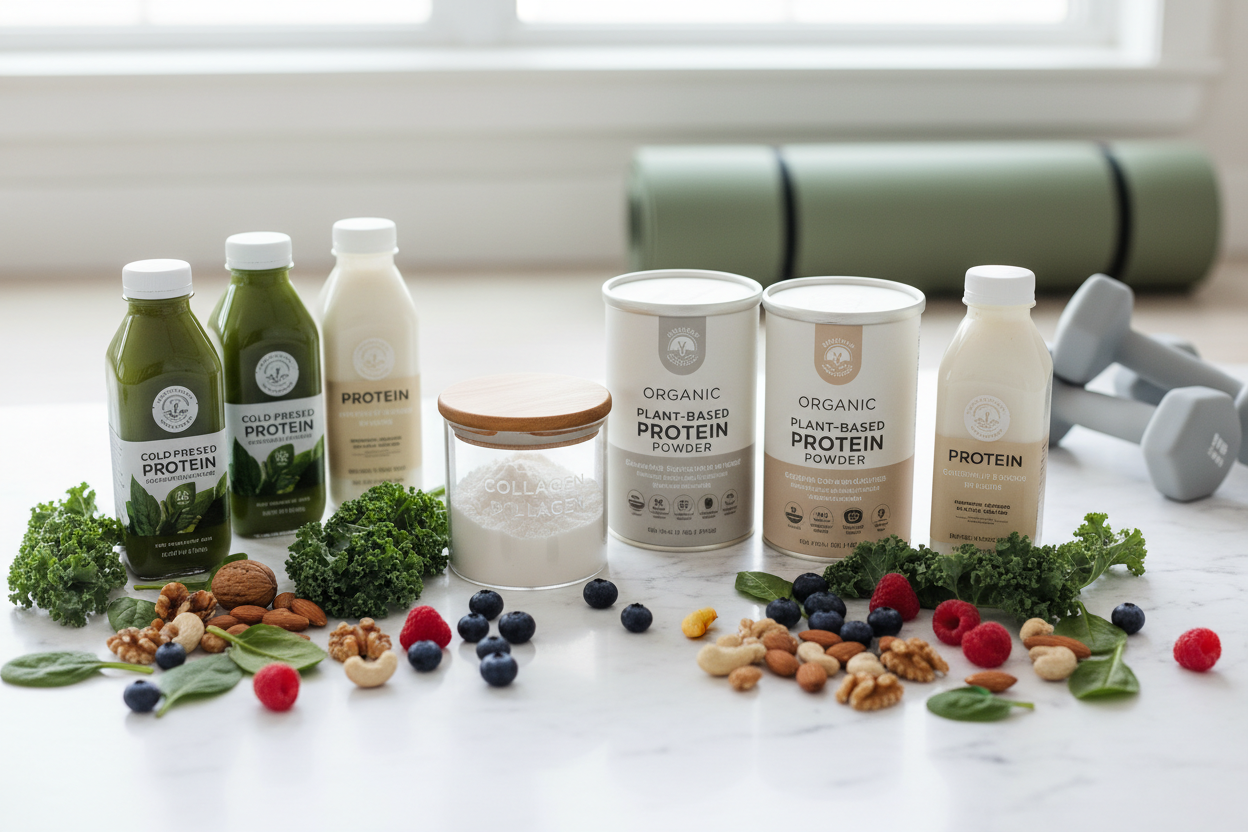 Supporting Recovery and Wellness with Collagen, Organic Proteins, and Bottled Beverages