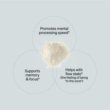 ONNIT Alpha Brain Instant Cognitive Support Drink Mix, Nootropic Supplement for Focus, Memory and Clarity, Peach Flavor, 0.13 oz Packets, 30 Count