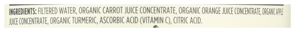 365 by Whole Foods Market, Organic Carrot and Orange Juice with Turmeric, Immune Refresher, 32 Fl Oz