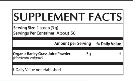 Organic Barley Grass Juice Powder– Utah Grown Raw Barley Grass Juice Extract & Green Juice Powder for Detox- Complements Wheatgrass Juice- Made to EverRaw® Standard with BioActive Dehydration™- 5.3 oz