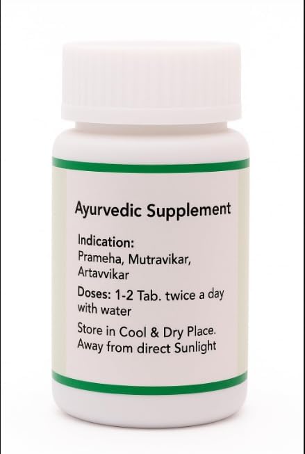 Chandraprabha Vati – 50 Tablets | Classical Ayurvedic Herbal Supplement for Urinary Wellness, Metabolic Balance & Vitality Support | Made with Guduchi, Guggulu & Shilajatu