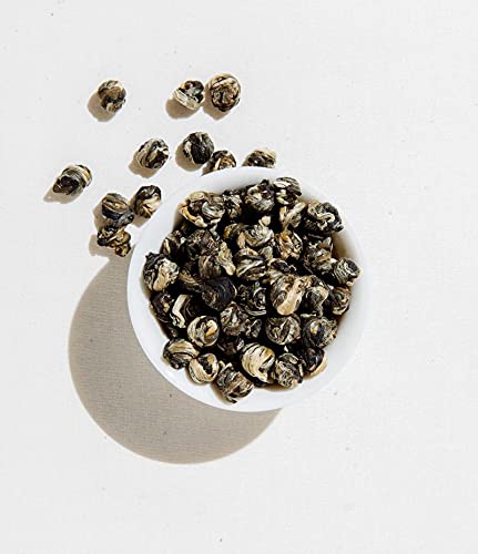 Art of Tea | Jasmine Pearls 3oz (Jasmine Tea) | Artisan Loose Leaf Tea Tin