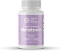 10 mg High Dosage Melatonin in Easy-to-Swallow Capsules - 60 Servings