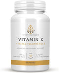VTC VitaTradingCo. Vitamin E + Mixed Tocopherols | 400 IU Vitamin E | with Selenium & D-Alpha | Powerful Antioxidant | Skin, Heart, & Immune Support | 100 Softgels