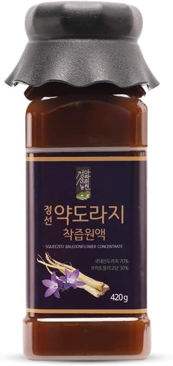 Korean Bellflower Root Extract (Doraji) Concentrate – Natural Plant-Based Concentrate for Throat Support, 420g