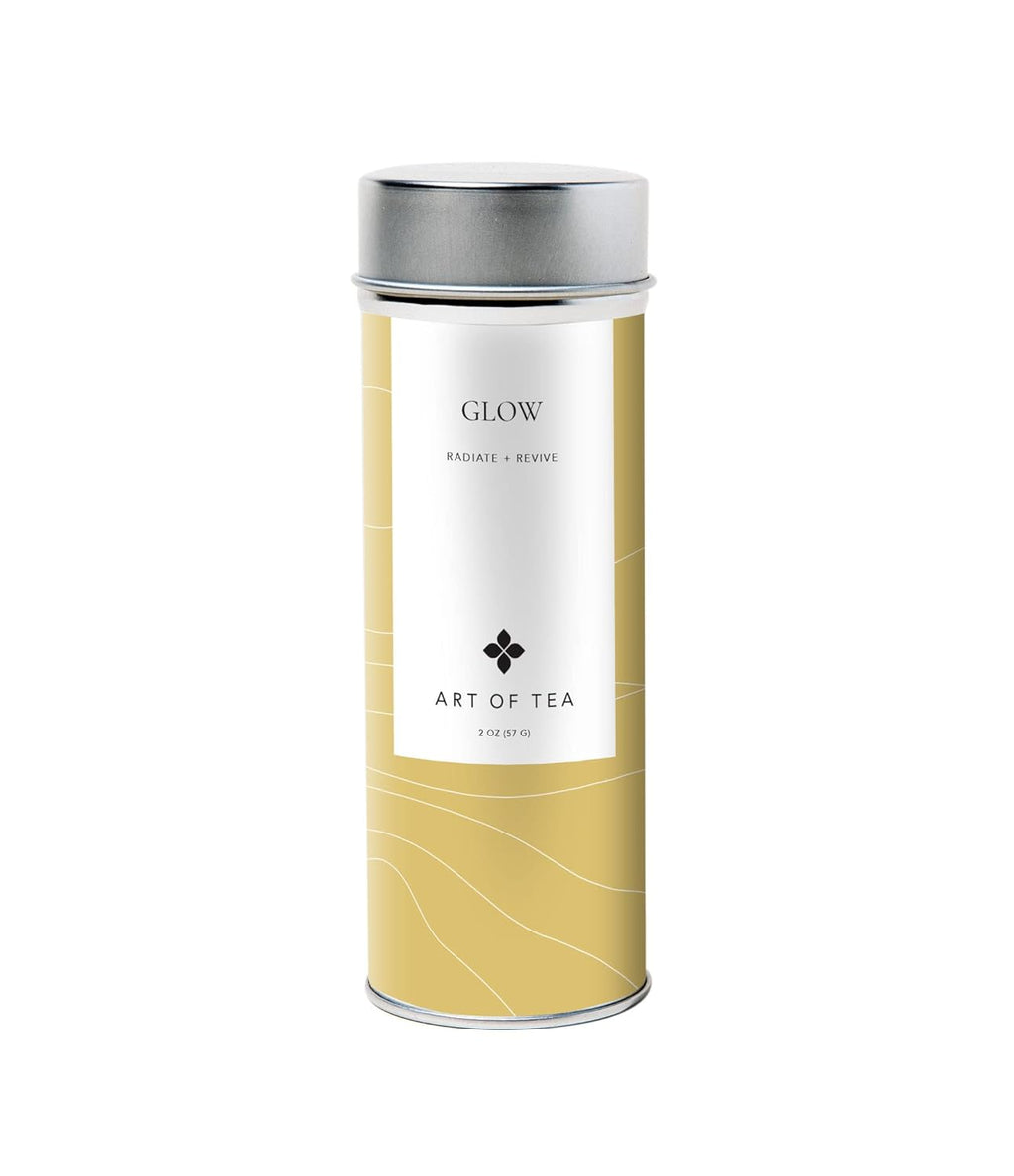 Art of Tea | Glow 2oz (Echinacea, Peppermint, Licorice, and Ginger Tea) | Wellness Loose Leaf Artisan Herbal Teas