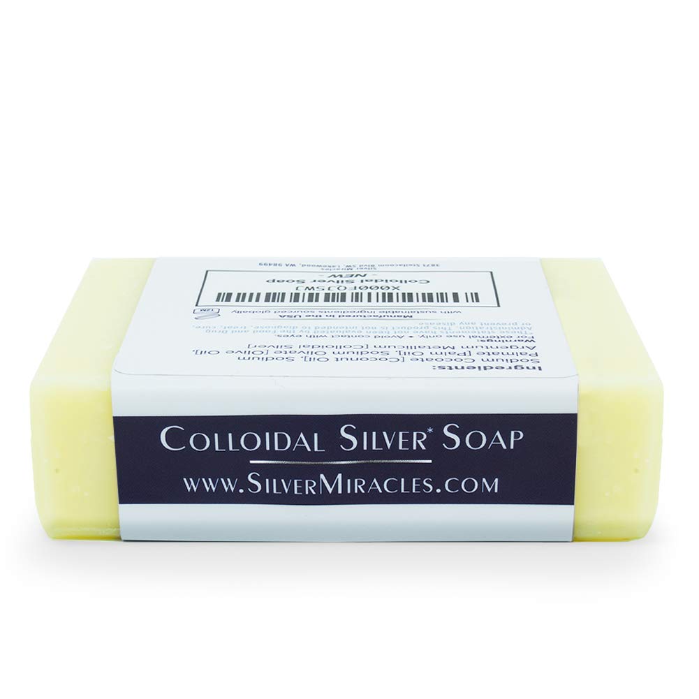 Colloidal Silver Soap - 6 pack