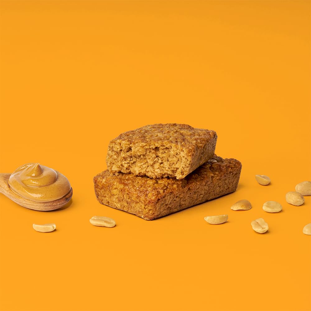 Bobo's Peanut Butter Oat Bars, Gluten Free, Non-GMO, Whole Grain Oats, Pack of 12 | Snack Bars | On-the-Go | Made with Simple Ingredients