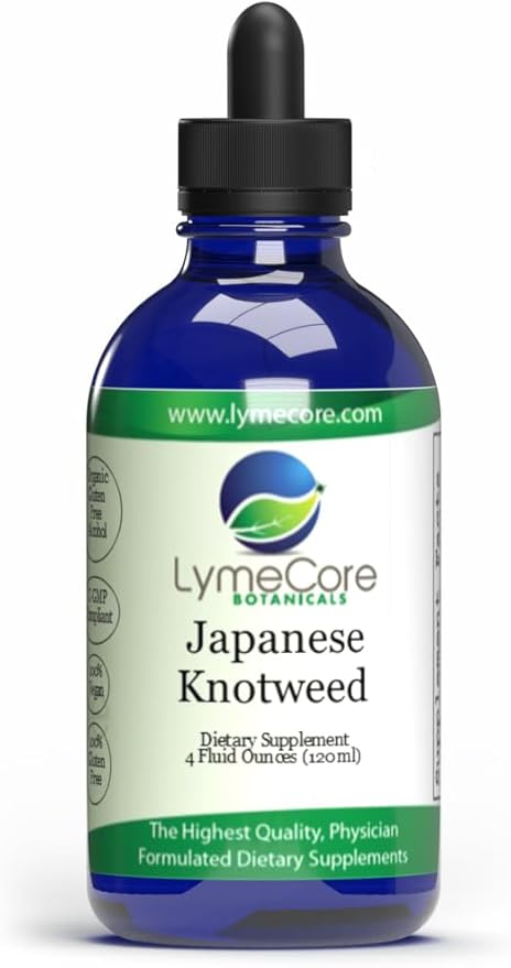 LymeCore Japanese Knotweed Supplement | Immune Health & Balanced System Response | 4 fl. oz.