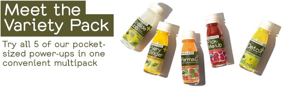 Greenhouse Fiery Ginger & Variety Pack (60 ml (Pack of 12), Variety Pack 2.0)