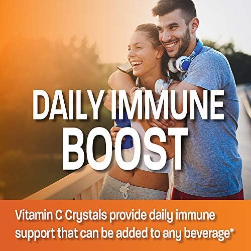 Bronson Vitamin C Powder Pure Ascorbic Acid Soluble Fine Non GMO Crystals – Promotes Healthy Immune System and Cell Protection – Powerful Antioxidant - 1 Kilogram (2.2 Lbs)