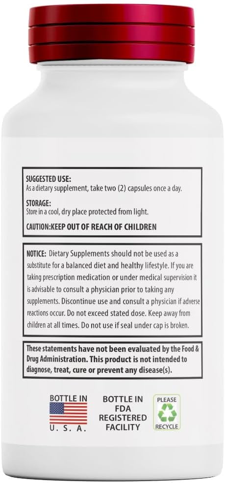 (2 Pack) Glyco Thrive Capsules - Advanced GlycoThrive Blood Support Supplement for Healthy Circulation, Official Glycogen Support Pills with Premium Ingredients for Overall Wellness (120 Capsules)