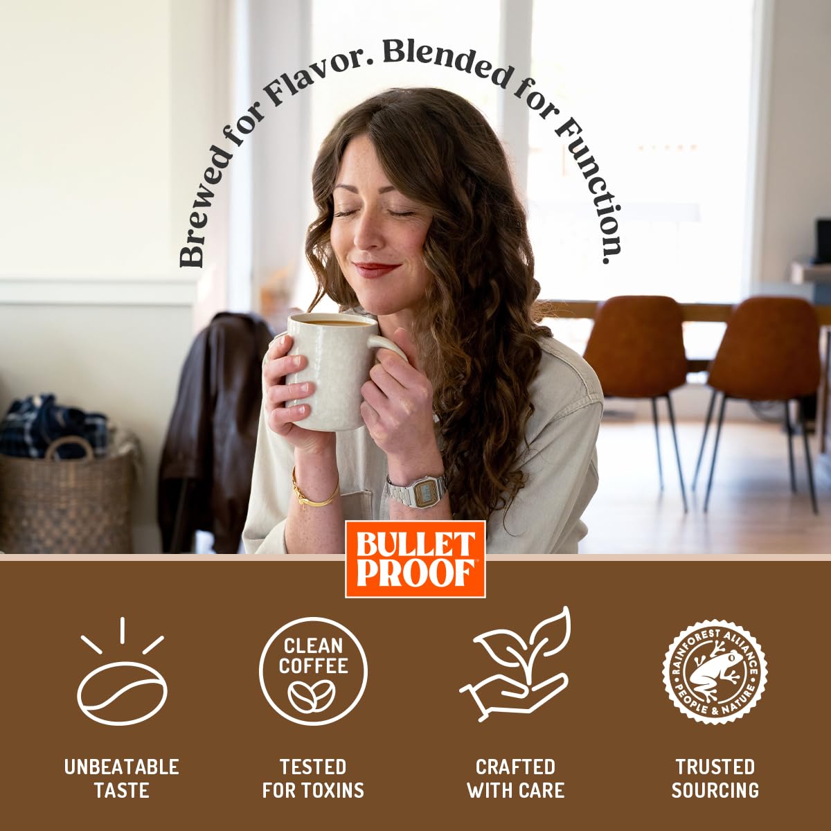 Bulletproof Coffee + Collagen Single-Serve Coffee Pods, 10 Count, 100% Arabica Beans, Clean Coffee Tested for Toxins, Packaging May Vary