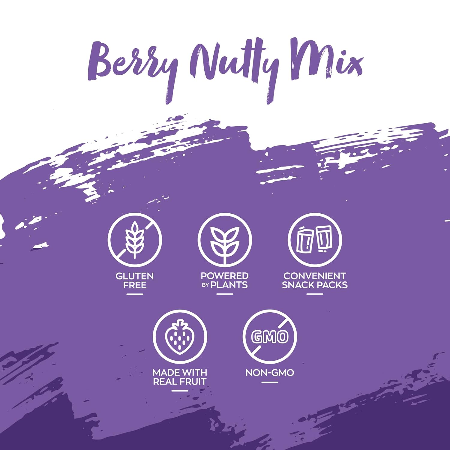 Natures Garden Berry Nutty Mix, Single Serve Bags - 18 Ounce (1.2 Ounce x 15 count)