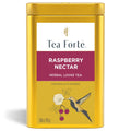 Tea Forte Raspberry Nectar Premium Loose Leaf Caffeine-Free Herbal Tea Blend Canister, Makes 35-50 Cups