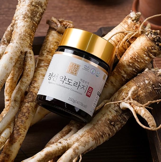 Korean Bellflower Root Extract (Doraji) Concentrate – Natural Plant-Based Concentrate for Throat Support, 150g