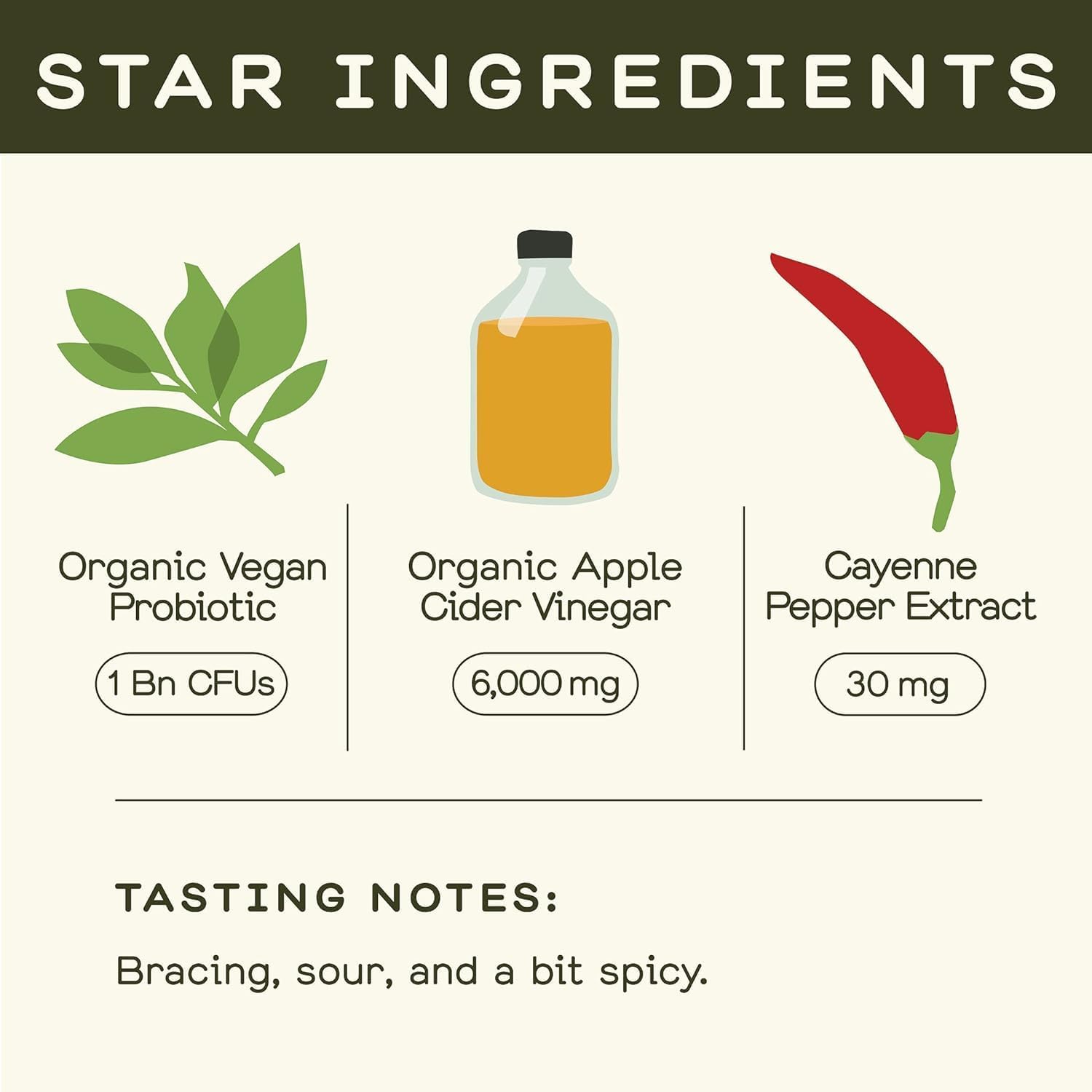 Greenhouse Juice Organic Inside Job Wellness Shots, Cold Pressed Digestive Aid with Apple Cider Vinegar, Lemon, Shots Juice Vegan & Gluten-Free (2 Oz, Pack of 12)