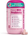 Women’s Probiotic 20 Billion CFU – 5-in-1 Daily Support for Digestive, Vaginal & Urinary Health – with Cranberry, D-Mannose, Prebiotics & Hyaluronic Acid – 30 Capsules