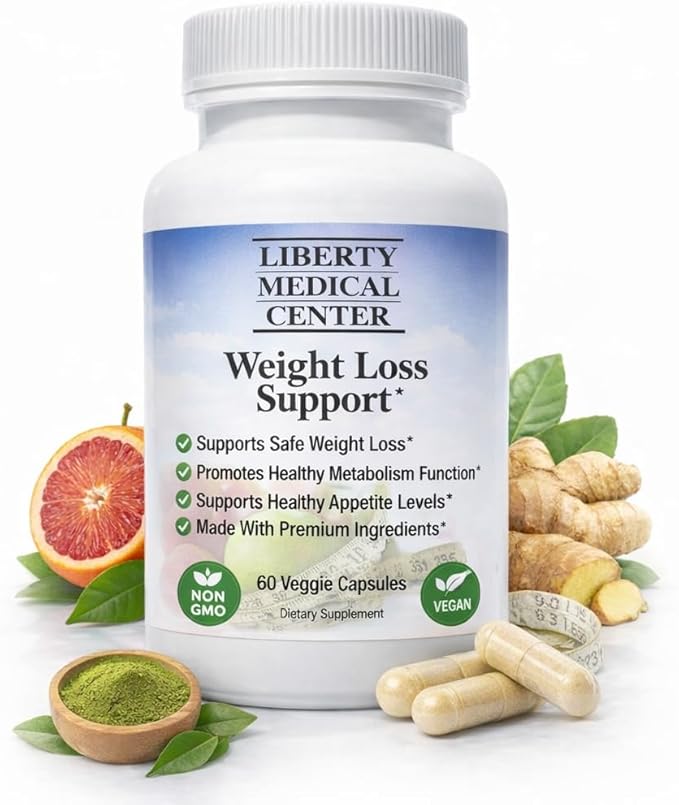 Doctor Recommended Healthy Weight Loss Supplement | Vegan, Non-GMO, Gluten Free | Supports Healthy Appetite Levels | Burn Fat Naturally | Fat Burner for Women and Men | 60 Count