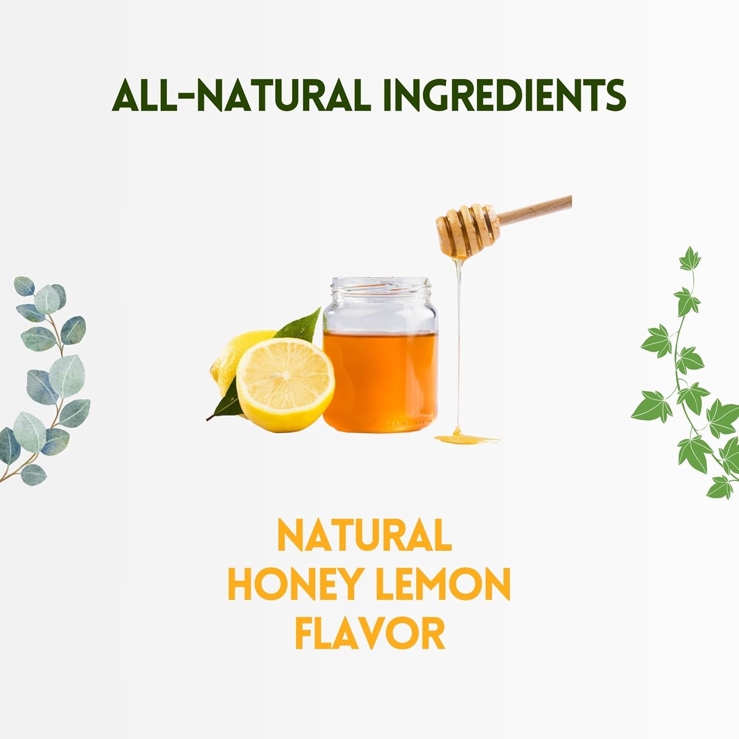 HERBION Naturals Cough Drops, Sugar-Free with Stevia, Dietary Supplement, Soothes Cough, for Adults & Children Over 6 Years, 25 Drops Each (18 Count (Pack of 1), Honey Lemon)