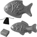2 Pack Iron Fish, Natural Iron Supplement for Anemia & Vegans, Effective & Safe Cooking Tools Add to Food and Water, Reduces Risk of Iron Deficiency