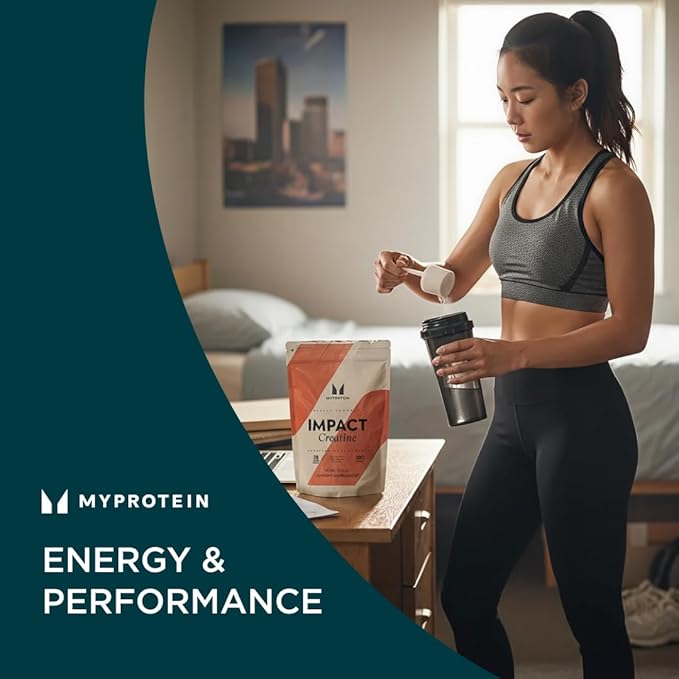 Myprotein Creatine Monohydrate Powder, 100 Servings (1.1lbs), Pure Unflavored Creatine Powder, Post/Pre Workout Supplement for All Sports & Exercises