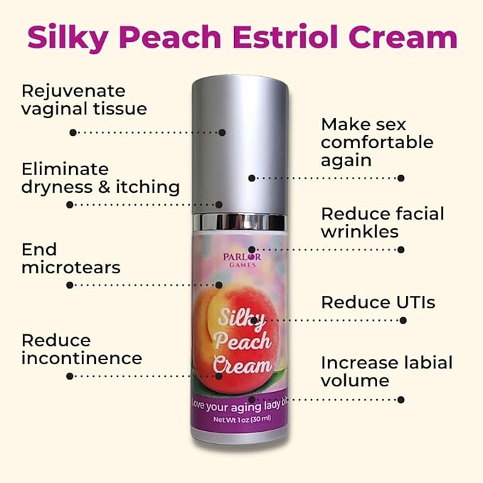 Menopause Rebalancing Bundle: Silky Peach Estriol Cream & Vibrant Third Progesterone Cream for Women. Bioidentical Estrogen & Progesterone for Hot Flashes, Vaginal Dryness, Sleep Issues & Brain Fog