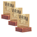 Varina Natural Oatmeal Milk & Honey Bar Soap - Gentle Cleansing for Sensitive Skin, Sweet and Vanilla - 3 Pack