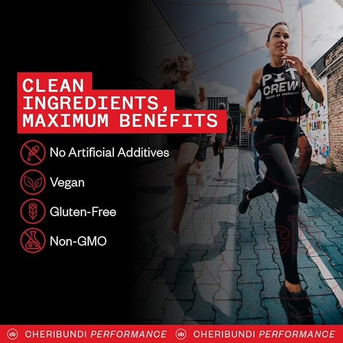 Cheribundi 100% Tart Cherry Juice Pure | Unsweetened Tart Cherry Juice | Athletes Recovery Drink | Promotes Restorative Sleep, Muscle Recovery & Boosts Athletic Performance | 8 floz (24 Pack)