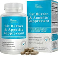 Fat Burner for Women & Men - Appetite Suppressant for Weight Loss - Pills with Chromium, Caffeine & Green Tea Extract - Metabolism Booster Thermogenic Weight Loss - 35 Capsules