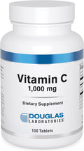 Douglas Laboratories Vitamin C | Water-Soluble Antioxidant Supplement to Support Immune Function and Normal Wound Healing* | 100 Tablets