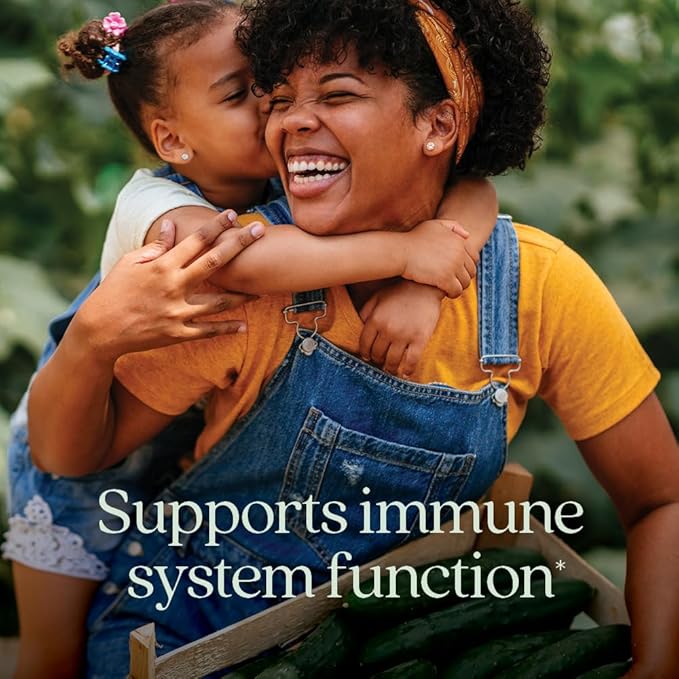 New Chapter Vitamin C+ Gummies – 35% Less Sugar§, Excellent Source of Vitamin C, Two Daily Gummies for Immune Support with Acerola Cherry, Vegan, Non-GMO, Gluten Free, Citrus Flavored, 60ct