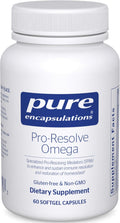 Pure Encapsulations Pro-Resolve Omega | Omega-3 Fatty Acids for Cardiovascular Health | 60 Softgel Capsules