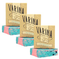 Varina Natural Cotton Candy Bar Soap - Gentle Cleansing for Sensitive Skin - 3 Pack