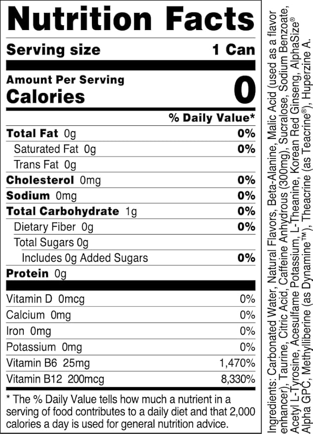 Energy Drink 300mg (White Gummy Deer) (12 CT) Bucked Up