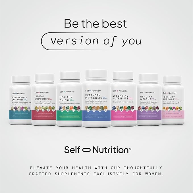 Healthy Weight Loss Supplement for Women, Vegan, Appetite and Craving Control, Fat Burner, Metaboilism Booster, Weight Loss Supplement, Metabolism and Mood Booster - 60 Units