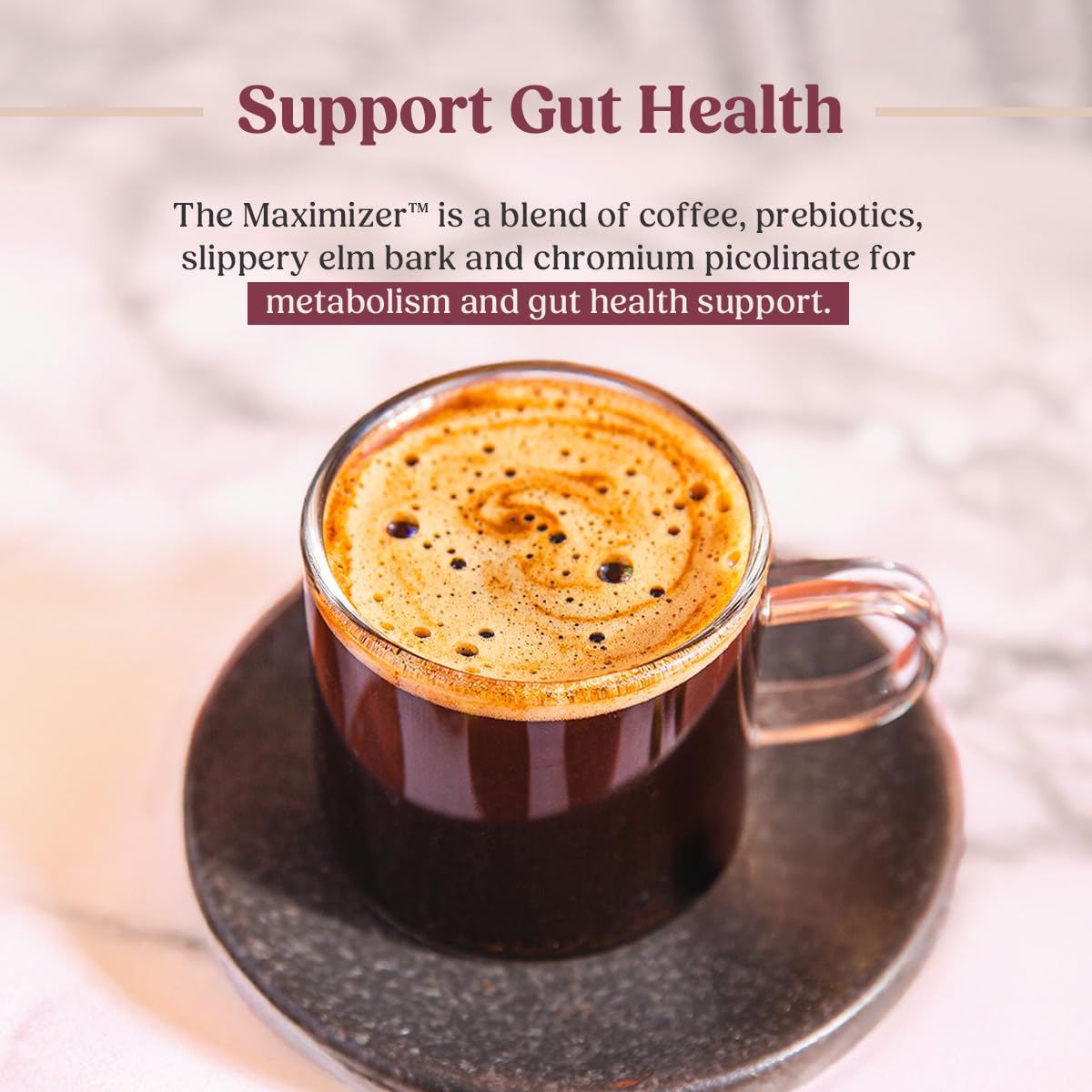 Bulletproof The Maximizer Single-Serve Coffee Pods, 10 Count, Clean Coffee with Prebiotics, Metabolism and Gut Health Support, Packaging May Vary