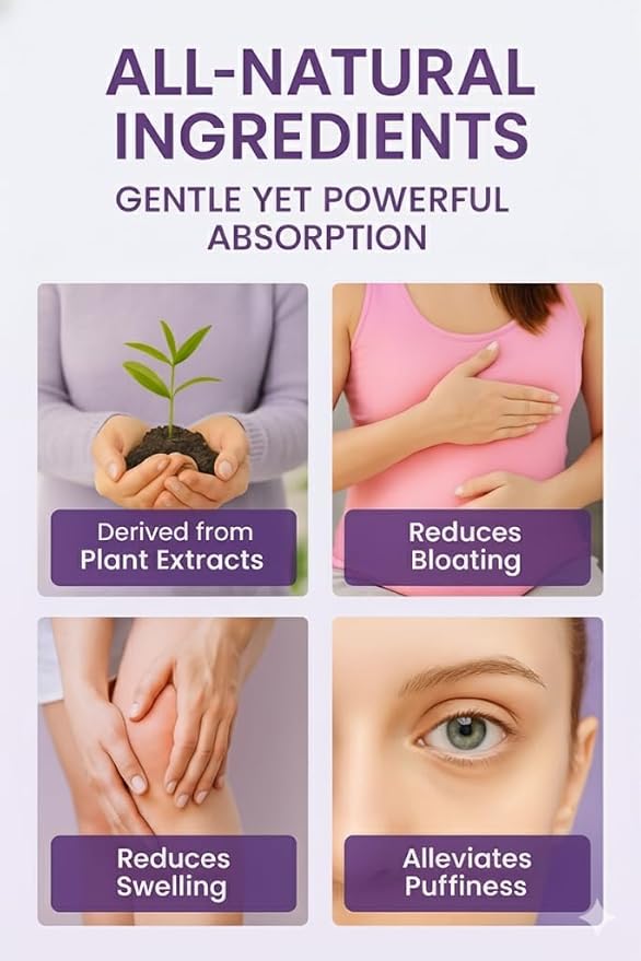 PlanP – Premium All-Natural Diuretic Gummies for Bloating & Water Retention Relief – Plant-Based Formula with Dandelion, Cranberry & Hibiscus – 60 Gummies (30-Day Supply) Made in The USA