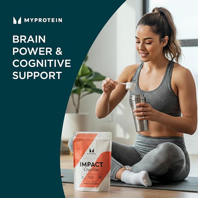 Myprotein Creatine Monohydrate Powder, 100 Servings (1.1lbs), Pure Unflavored Creatine Powder, Post/Pre Workout Supplement for All Sports & Exercises