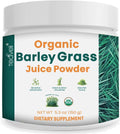 Organic Barley Grass Juice Powder– Utah Grown Raw Barley Grass Juice Extract & Green Juice Powder for Detox- Complements Wheatgrass Juice- Made to EverRaw® Standard with BioActive Dehydration™- 5.3 oz
