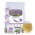 TEARELAE - Hyssop Tea - 54 Count Herbal Tea Bags - Caffeine Free, Soothing & Aromatic - Perfect for Evening Relaxation, Digestive Comfort & Mindful Moments