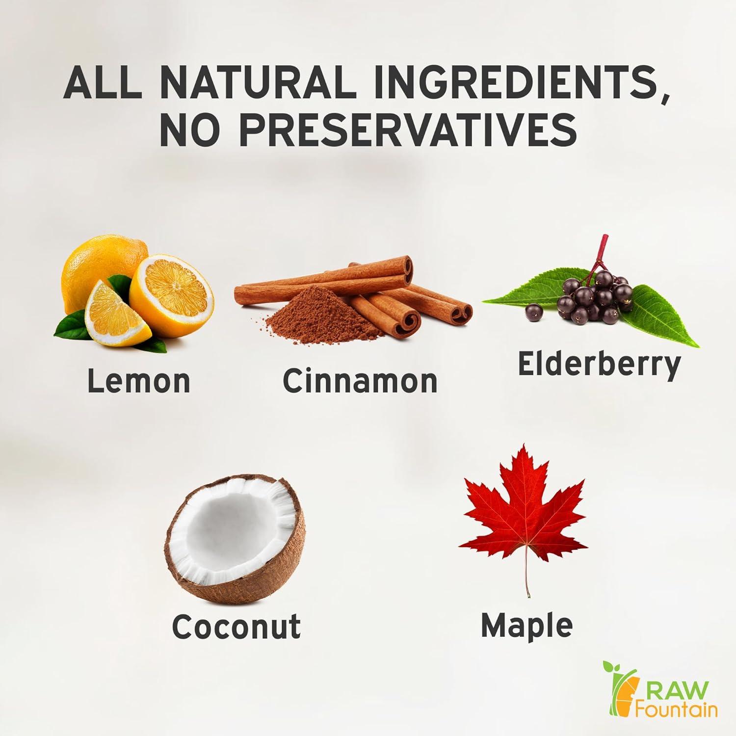 20 Immunity Shots w/Elderberry, Lemon, Maple, Cinnamon 2fl Oz, Packed w/Vitamin C, Raw, Cold Pressed, Unpasteurized, Boosts Immunity, All Natural, No Artificial Flavors or Preservatives