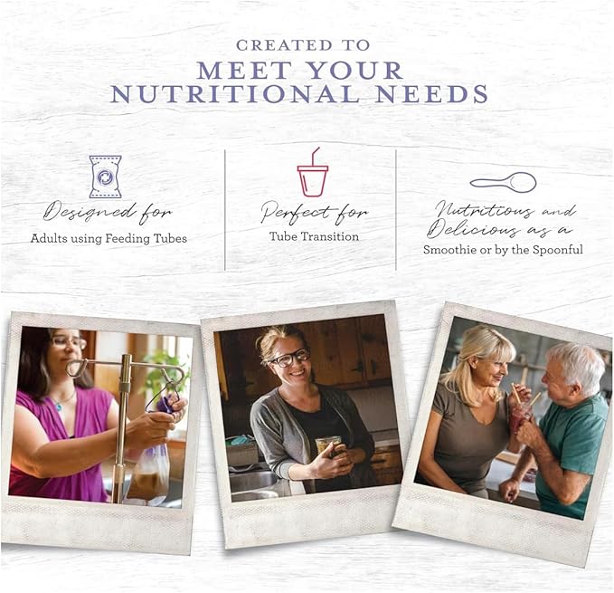 FUNCTIONAL FORMULARIES Liquid Hope Orgainc Peptide, Berry Medley, Tube Feed Formula, 23 g Protein, 7g Fiber, Meal Replacement, 12 Oz (24 Pack)