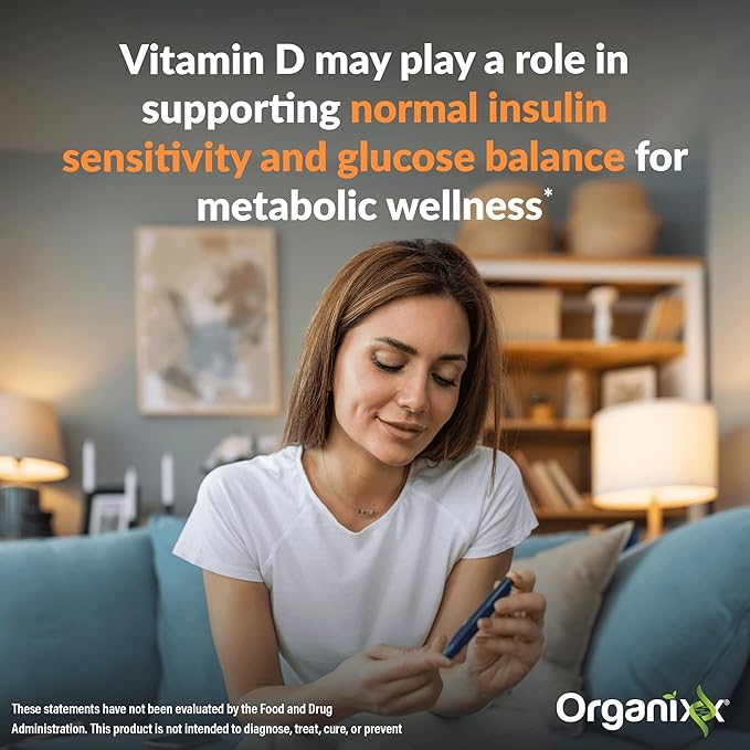 Organixx D3 K2 Supplement, Supports Bone and Immune Health, Bioavailable and Easy Absorption Formula with MCT Oil, for Overall Wellness, Clean Nutrient Blend, Non GMO, 15 ML, 30 Servings