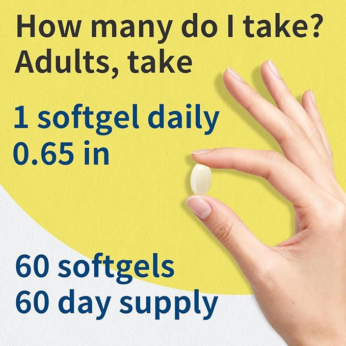 Vitamin D3 K2 5000 IU 60 Softgels with Magnesium Supplement - & 120mcg MK-7 K2 for Bone Health & Immune Support - Non-GMO & Gluten-Free Softgels with MCT Oil