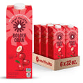 Revl Fruits™ 100% Juice, Boldly Cran™ Cranberry Juice, No Added Sugar, 32 fl oz. Carton (Pack of 6)